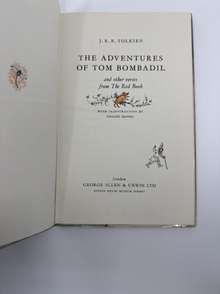 The Adventures of Tom Bombadil [First Edition]
