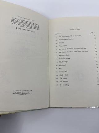 The Adventures of Tom Bombadil [First Edition]