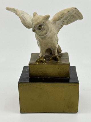 Winged Owl Bookends