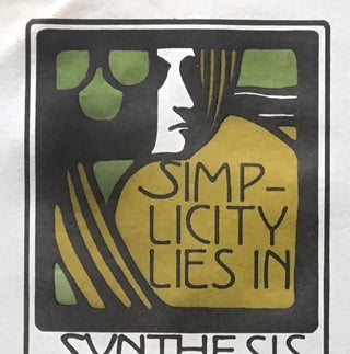 Josef Hoffman "Simplicity" Poster