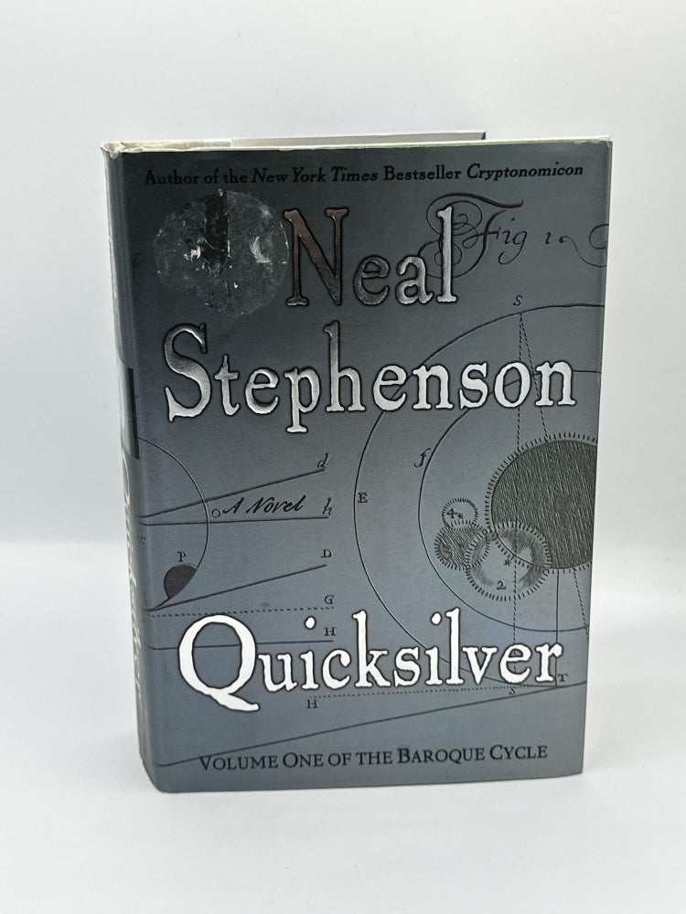 Item #439 Quicksilver [INSCRIBED]. Neal Stephenson.
