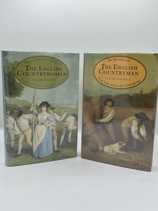 Item #663 Two Volumes - "The English Countryman" and "The English Countrywoman" G. E. Fussell, K R