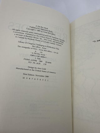 The Renegades of Pern